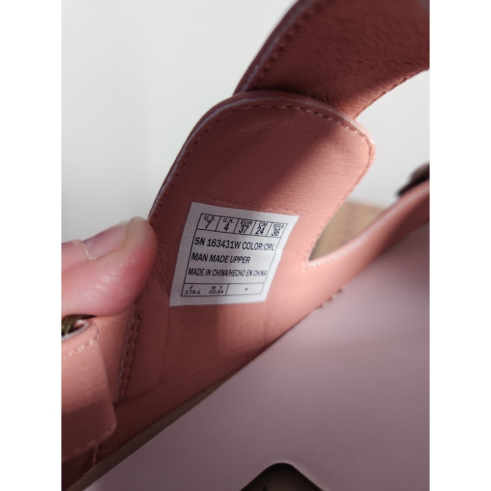 Skechers Easy Going Adjustable‎ Certified Charm Vegan Relaxed  Sandals Sz 7W NEW - Picture 10 of 10